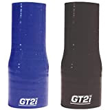 Durite Silicone Réducteur GT2i longueur 76mm (76-51mm, Noir)
