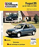 E.T.A.I - Revue Technique Automobile 112.1 - PEUGEOT 205 - 1983 à 1998