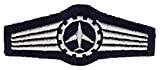 ecusson Aile Avion aviateur us air Force Pilote Top Gun Moto USA aviateur Insigne 9x3,5cm