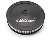 Edelbrock 1203 Pro-Flo Black Finish 2 Round Air Filter Element with 10 Diameter by Edelbrock