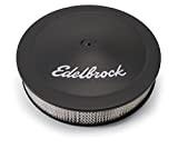 Edelbrock 1223 Pro-flo Finition noir 7,6 cm Round Élément de filtre à air avec 35,6 cm de diamètre