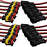 EE Support™ Pack de 10 câbles de connexion rapide à 2 broches - Pour voiture - Étanches