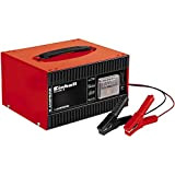 Einhell Chargeur de batterie CC-BC 5 (pour batteries de 16 à 80 Ah, Tension de charge 12 V, ampèremètre intégré, poignée de transport)