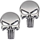 Electrely 2 Pack The Punisher Stickers Autocollant pour Voiture/Vitres arrière Stickers Vinyle