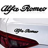 Emblème 3D en métal pour voiture Alfa Romeo 159 147 156 Giulietta Stelvio 166 159 GT Mito Accessoire de coiffure ...