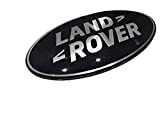 Emblème pour calandre avant Land Rover Noir/argenté Dimensions : 86 x 43 mm