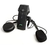 EuroFone Casque BT Intercom 1000m Casque de moto Intercom Bluetooth avec télécommande NFC FM