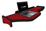 F-CORE Tablettes Tableau de Bord Camion compatibilité pour DAF XF 95 01.97-12.05 Double avec tiroir Panneau LED Rouge