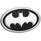 Fan Emblems Batman Logo 3D Badge de Voiture Noir/Chrome, l'autocollant Automobile DC Comics s'adapte Parfaitement aux Voitures, camions, Motos, Ordinateurs ...