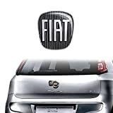 Fiat 14186G Autocollant 3D Remplacement Logo pour Punto Evo, Arrière Noir