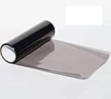 Film de phare de voiture, TOTMOX 30 * 180cm Film de vinyle teinté noir clair pour phares antibrouillard arrière de ...