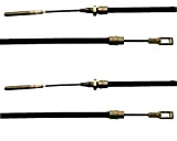 FKAnhängerteile - Lot de 2 câbles de frein - Pour Peitz S234R, R234/76, R160/76, R205/83 - Longueur de la gaine : ...