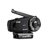 FODSPORTS FX8 Intercom Moto Kit, Moto Bluetooth Casque Communication avec FM, Réduction De Bruit CVC, Qualité Sonore HiFi, 900 mAh, Interphone ...