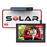 Foxpark Solar Ensemble de caméra de recul numérique sans Fil (1080P), 3 Min d'installation à Faire soi-même, Prend en Charge ...