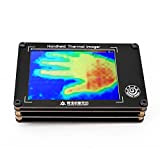 GANMEI MLX90640 Imageur thermique infrarouge numérique LCD 8,6 cm Capteurs de température infrarouges Outil de détection