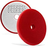 Garage Freaks éponge à polir - Heavy Cut Foam Pad 150mm - rouge - Pad de polissage 150mm pour plateau ...