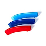 Garnitures de calandre avant de couleur M - 3 couleurs à clipser - Pour BMW séries 3/4/5/6/7 et X3/X5/X6/X7 (cet ...