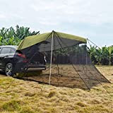 GJCrafts Tente de hayon de Voiture, Anti-Moustique & Résistante aux UV avec la Gaze B3 Tente de Camping pour SUV/RV/Bus, ...