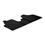 Gledring Set tapis de caoutchouc compatible avec Citroen Jumpy / Peugeot Expert / Fiat Scudo 2007-2016 (TK profil 3-pièces + ...