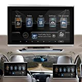 GOINUS22 Lecteur vidéo HD WiFi 1080P pour appui-tête de voiture, moniteurs de télévision pour siège arrière de voiture Android 9.0 ...
