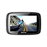 GPS Navi Drive-M 5 pouces pour moto et voiture. Imperméable. Radarwarner, mise à jour gratuite de la carte. Bluetooth,