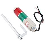 Gyrophare 220V LED - Feu de balisage 1pc rouge/vert avertissement d'avertissement d'urgence équipement d'éclairage lampe de balisage