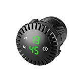 Horloges De Voiture, 12 V / 24 V Affichage à LED Affichage à Led Moto Horloge NuméRique Universelle Horloge De ...