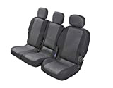 Housses de siège auto en tissu sur mesure (version 3 places) compatibles avec Berlingo et Partner jusqu'en 2018