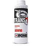 IPONE – Huile de Boîte de Pont Moto – Bidon 1L – Trans 4 80W90 – Minérale – Haute Performance ...