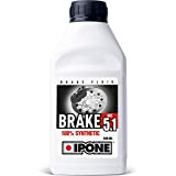 IPONE – Liquide de Frein et Embrayage Moto – 500 ml – Brake Dot 5.1 – 100% Synthétique – Point ...