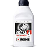 IPONE - Liquide de Frein et Embrayage Moto – Brake Dot 4 – 100% Synthétique - Point d’ébullition à sec ...