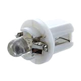 Jandra 10x T5 Ampoule Lumiere LED Jauge Blanc Lumiere Compteur Tableau DE Bord B8-5D Feux Voiture 12V 6000K-6500K