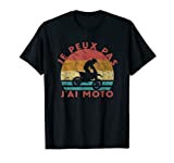 Je Peux Pas J'ai Moto Cross Idée Cadeau Humour Motard Homme T-Shirt