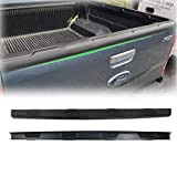 JHCHAN Protection de seuil de chargement arrière pour Ford Ranger 2012-2020 Wildtrak Raptor Limited XL XLS, Texture noire