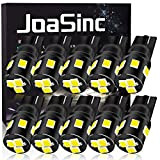 JoaSinc 10x Ampoule W5W LED T10 168 194 501 LED de Voiture Lampe 9SMD 2835 LED Ampoules pour Lumière Dôme ...