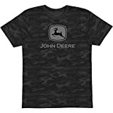 John Deere Gray Camo Men’s T-Shirt (X-Large)