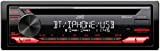 JVC KD-T812BT Récepteur CD avec Haut-Parleur BT (Alexa Built-in, Tuner Haute Performance, processeur Audio, USB, AUX, Spotify Control, 4 x ...