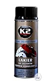 K2 Pro - Spray de peinture noire pour étrier de frein - De haute brillance - Résistant ? la chaleur ? ...