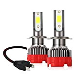 Kairiyard LED H7 Ampoules de Phares à LED 6000K HI Beam 55W 8000 Lumens Antibrouillard Kit DOB Chip Extrêmement Lumineux ...