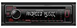 Kenwood KDC-130UR Autoradio Red Lighting, 4 x 50 W, USB, Aux Noir