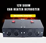 Kit de chauffage de voiture Riloer dégivrage de ventilateur de chauffage rapide haute puissance pour pare-brise d'automobile dégivreur de pare-brise ...