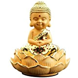 KKUUNXU Décorations de Voiture Maitreya Bouddha Statue Tathagata Bouddha sur la Voiture Lotus Voiture intérieur décoration de Voiture Fournitures