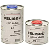 Lackpoint – Felisol – 2K HS – Kit de vernis de base transparent – Pour voiture – 1,5 litre