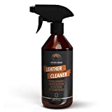 LEATHER RANCH Spray Nettoyant Cuir - 500ml - Élimine Saleté & Prévient Décoloration de Teinture pour Cuir - A l'huile ...