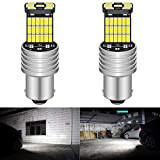Lot de 2 ampoules LED canbus - Katur - Blanc, 850 lumens, BA15S 4014 45CMS -Pour feux de recul, feux de clignotant