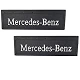Lot de 2 bavettes en caoutchouc dur pour Mercedes 65 x 20 cm