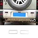 Lot de 2 crochets de remorquage en ABS pour pare-chocs arrière de voiture Land Rover Defender 2020-2021 - Accessoires de ...