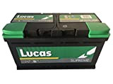 Lucas Supreme Ls019 Batterie Voitures, 12 V 100Ah 850 Amps (En)