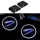 Lumière de logo de porte de voiture Car Ombre porte Projecteur LED sans fil Bienvenue Lampe for Jaguar X-TYPE F-TYPE ...