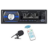 LXKLSZ Autoradio Autoradio Autoradio Single Din LCD Audio Radio Receiver mit Bluetooth MP3 Player Freisprechen AM/FM Radio AUX Eingang TF/USB ...